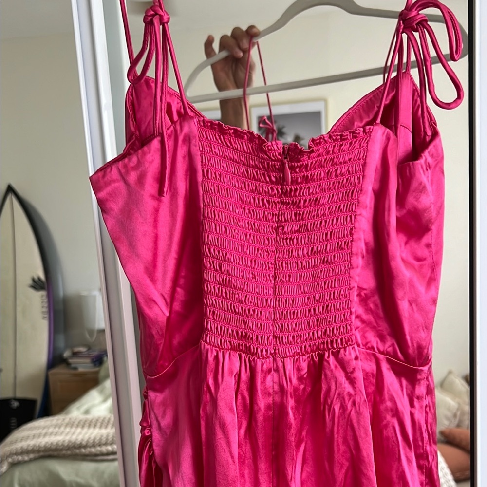 Reformation Marguerite silk midi dress - Picture 7 of 7